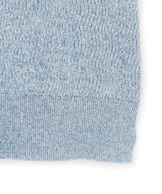 J.PRESS MEN ギマコットンフルジップ カーディガン サックスブルー系