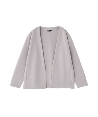 CRAFT STANDARD BOUTIQUE ボタンレスカットカーディガン Gray