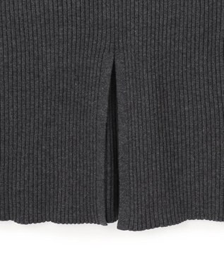 J.PRESS YORK STREET 【WOMEN】リブニット タイトスカート グレー系