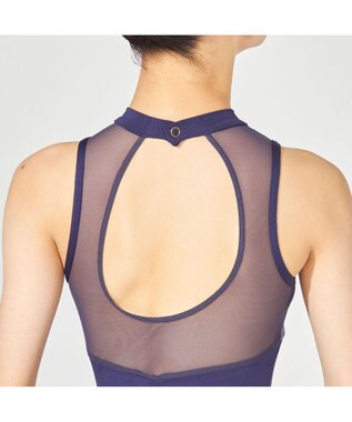 Chacott ハイネックレオタード ヴァイオレット