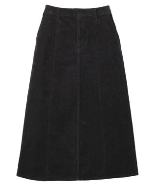 AMERICAN HOLIC コーデュロイＡラインスカート Charcoal Gray