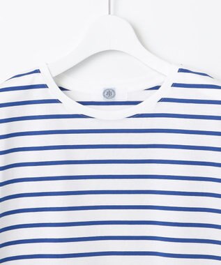 J.PRESS LADIES 【WEB限定カラーあり・洗える】ULTIM天竺ボーダー カットソー 【WEB限定カラー】オフ×ブルーボーダー系