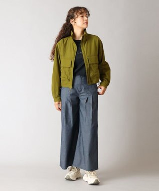 Columbia Columbia/ パラキューティクロップドカーゴウィンドブレーカー /コロンビア Mossy Green