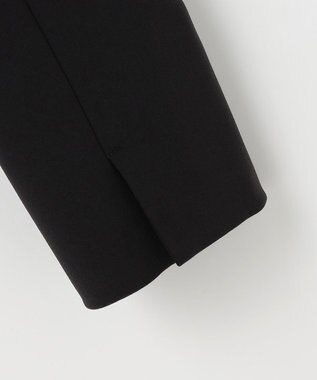 ANY SIS L 【洗える】セレモニーダブルクロス カラーレス ジャケット ブラック