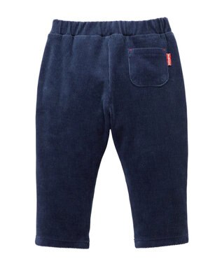 MIKI HOUSE HOT BISCUITS 【80-120cm】 ストレッチニット コーデュロイパンツ 紺