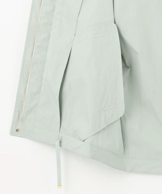 自由区 【2WAY・洗える】メモリー マウンテンパーカー ミント