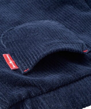 MIKI HOUSE HOT BISCUITS 【80-120cm】 ストレッチニット コーデュロイパンツ 紺