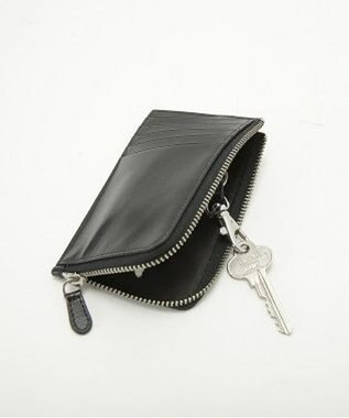 UNBILLION Otias バッファローレザーカードウォレット ブラック