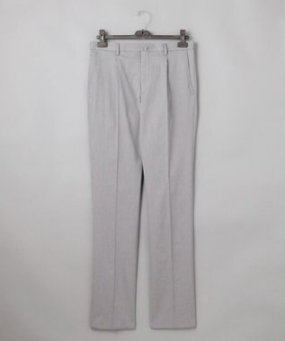 GOTAIRIKU 仕事で着られる綿パン【吸水速乾/ストレッチ/折り目加工】クールマックスコットンパンツ_1タック(25年モデル) ライトグレー系