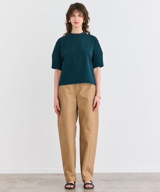 BEIGE， 【洗える】GAZANIA / コットンチノカービーパンツ Camel Beige