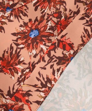 UNFILO MENS TORO TORO オープンカラーシャツ [24年春夏商品] 花柄赤