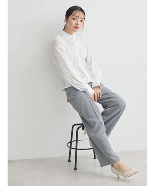 earth music&ecology ビスチェライクシャーリングシャツ（ストライプ） Stripe