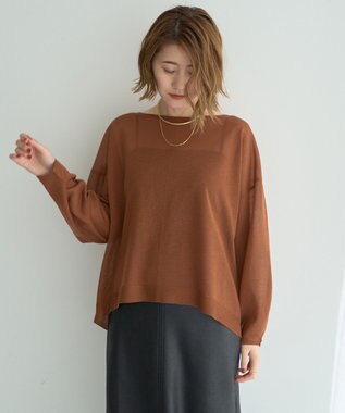 YECCA VECCA シアーニットプルオーバー