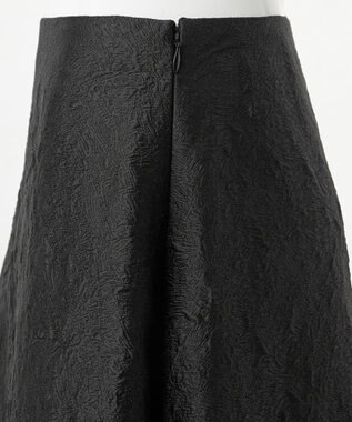 23区 【エステータ】シャイニージャカード フレアスカート ブラック系