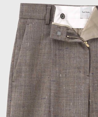 Paul Smith カラーネップ ワイドパンツ ベージュ