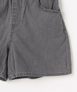 ANY KIDS 【洗濯機可能】バックリボン ショートパンツ ブラック