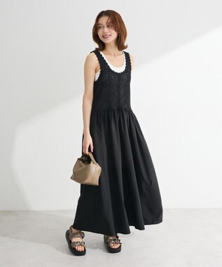 Green Parks ・ＳＵＧＡＲ　ＳＰＯＯＮ　クロシェキリカエワンピース