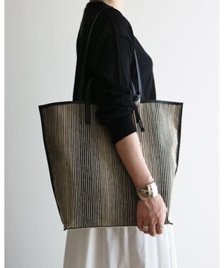 MORROW by thank 【A4サイズ収納可/軽量】VIVIAN LARGE ミックスストライプ