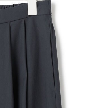 ICB L 【接触冷感・UVカット・防シワ・洗える】 アトラストリコット テーパードパンツ チャコール系