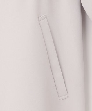 ANY SIS S 【洗える】フーデットロング アウター ライトグレー