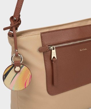 Paul Smith モダンナイロン ショルダーバッグ ベージュ