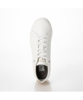 ing <ing>晴雨兼用スポーツスニーカー ホワイト