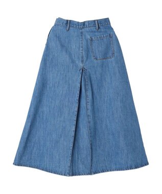 CRAFT STANDARD BOUTIQUE Ａライン４ＷＡＹデニムスカート Light Indigo