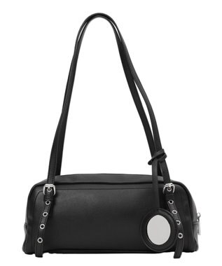 WEGO ミラー付きボストンバッグ ブラック