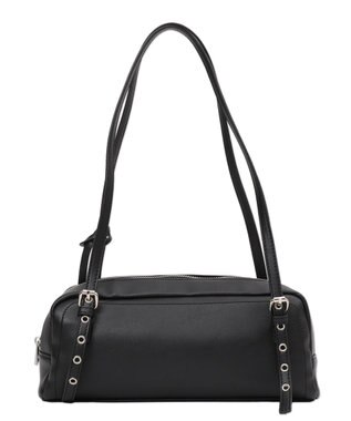 WEGO ミラー付きボストンバッグ ブラック