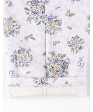 WACOAL ワコール_リラックス＆スリープ パジャマ 長袖 長ズボン 綿100％(表側・肌側) キルトニット素材 ハドンホール 上下セット 前開き ミントン NDW416 /ワコール パープル