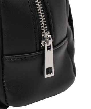 WEGO ミラー付きボストンバッグ ブラック