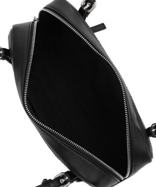 WEGO ミラー付きボストンバッグ ブラック