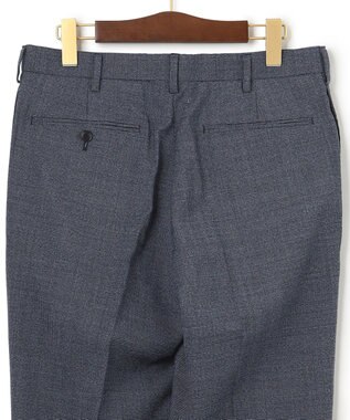 J.PRESS MEN 【J.PRESS BASIC】ペピンメリノコンフォート ストレッチムリネ ハウンドトゥース スラックス ブルー系8