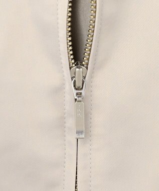 ICB 【2WAY】 ダルグロッシーサテン ボウタイ付きブルゾン トープ