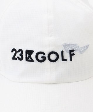 23区GOLF 【UNISEX】23区GOLF ロゴキャップ ホワイト系
