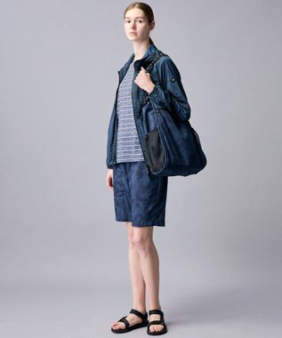 JOSEPH ABBOUD MOUNTAIN クールスキンボーダー Ｔシャツ ネイビー系2