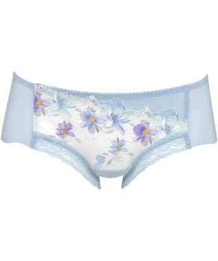 WACOAL ボーイレングス ショーツ 【ハグするブラ】 BRB498とペア はきこみ丈あさめ 全方向ストレッチ(バック) レディース PRA698 /ワコール ブルー