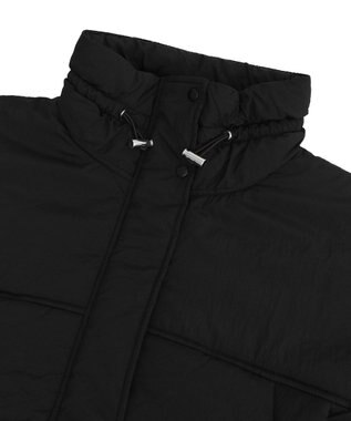 earth music&ecology モンスターコート Black