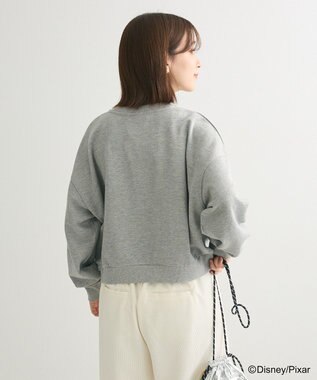 Green Parks トイストーリー／立体ロゴショートプルオーバー Gray Mixture