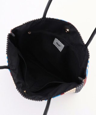 ANY ジュートトートバッグ ブラック系