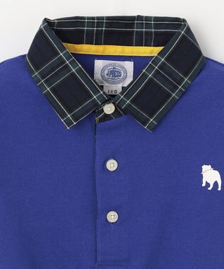 J.PRESS KIDS 【110-130cm】ブル ポロシャツ ロイヤルブルー系