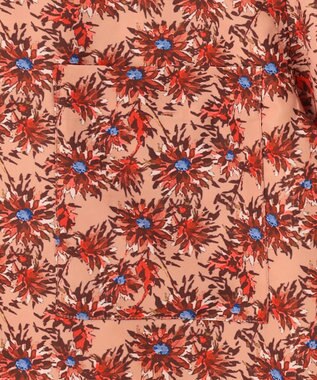 UNFILO MENS TORO TORO オープンカラーシャツ [24年春夏商品] 花柄赤