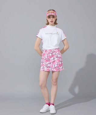 FILA GOLF／marie claire 【Loudmouth】柄スカート Pink Panic