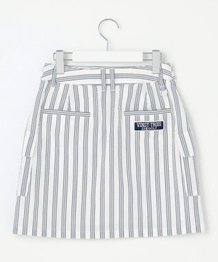 23区GOLF 【WOMEN】【ストレッチ】サッカープリント スカート ホワイト系1