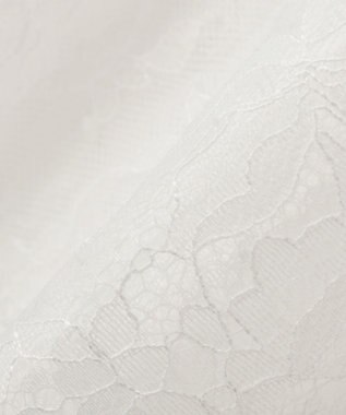 Green Parks ひげレースレイヤードスカート White
