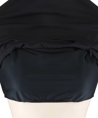 San-ai Resort（三愛水着楽園） 【大日方久美子×Reir】【UPF50+】【水陸両用】　レイヤードトップスセット　　M・L　【Reir（レイール）】 ブラック
