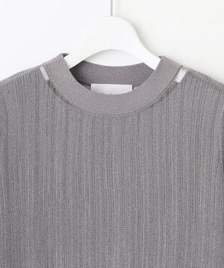 自由区 【カトリエムブーケ】Translucidite シアープルオーバー グレー