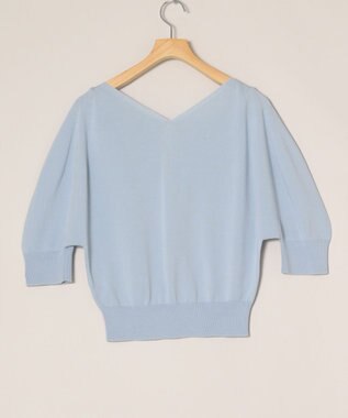 ONWARD Reuse Park 【組曲】ニット春夏 ブルー