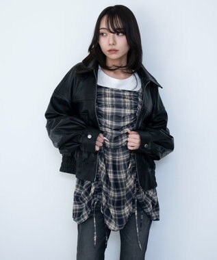 WEGO ドロストデザインキャミワンピース