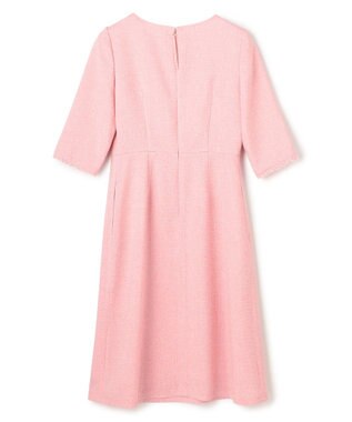 TOCCA 【洗える・消臭】MIST TWEED ドレス ピンク系5